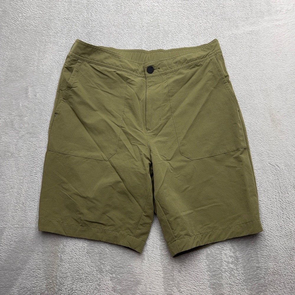 01.Algo Shorts Mens 31 Olive Green Performance Cordura Nylon Spandex Utility